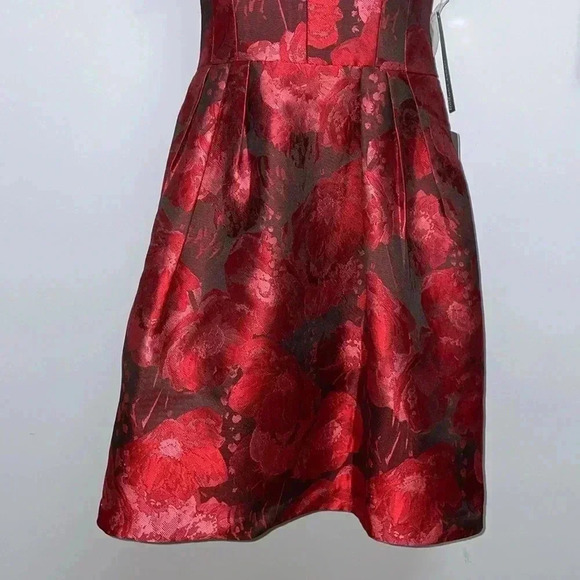 Maggy London/Petite Black-Red Rose dress-2P NWT 🌸 Host Pick🌸 - Picture 3 of 11